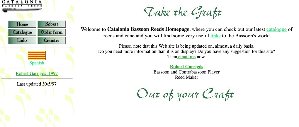 Catalonia Basson Reeds